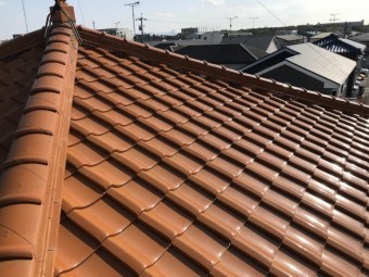 瓦屋根点検