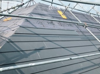 屋根重ね葺き工事 ガルテクト