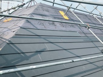 屋根重ね葺き工事 ガルテクト