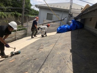 屋根下地工事
