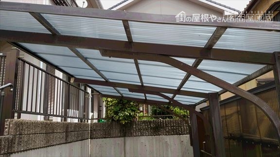 張り替え後ポリカ