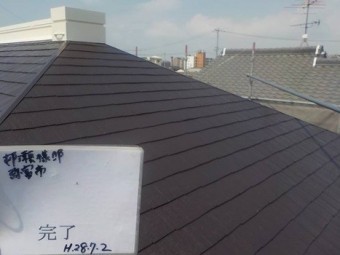 むらせ邸 屋根施工後