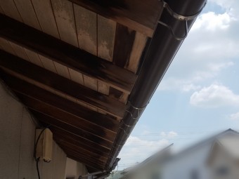 雨樋の補修工事