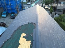 瓦飛散