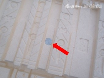 ヤネフキ名人専用釘取り付け