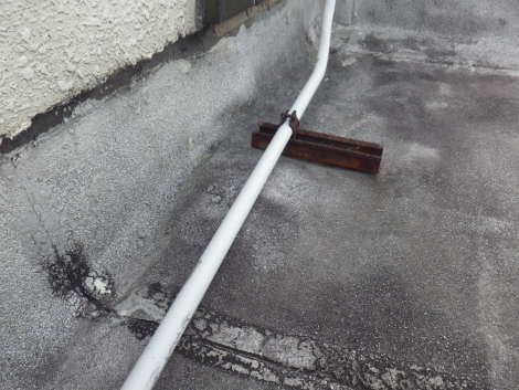 屋上防水劣化