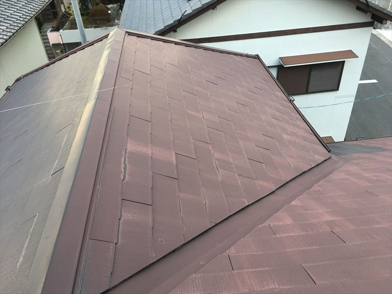 屋根　重ね葺き　カバー工法　金属屋根　