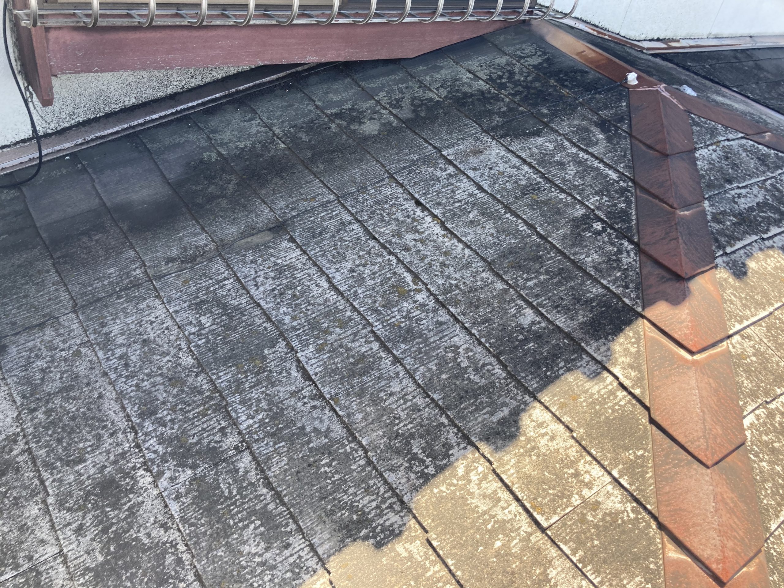 名古屋市南区でガルバリウム鋼板を使って屋根のカバー工法！
