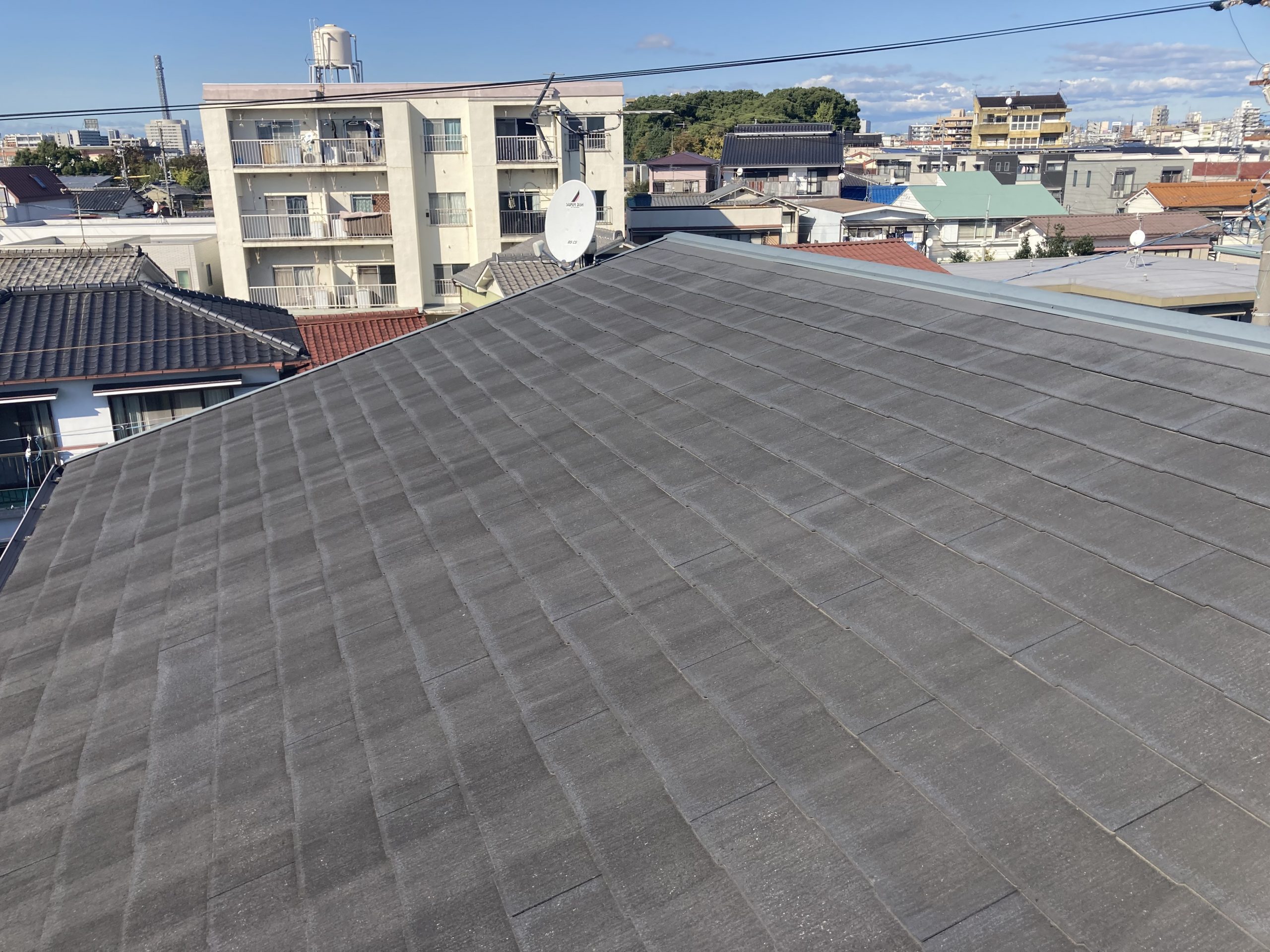名古屋市昭和区塗装工事を検討中の屋根を点検してきました！