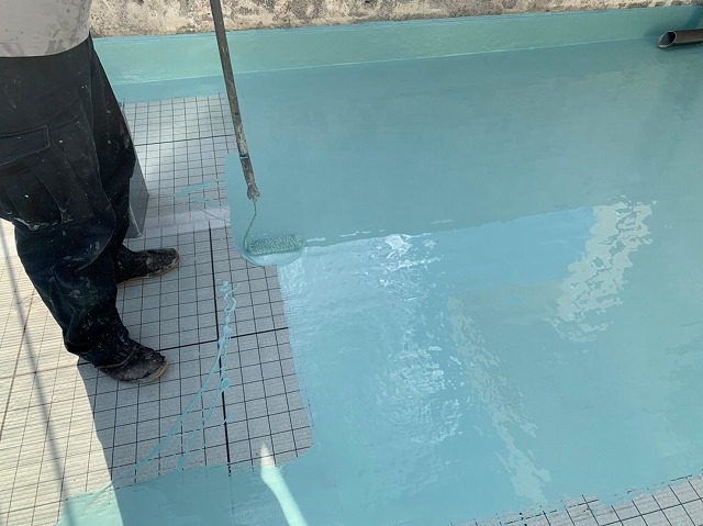 シート上から塗装