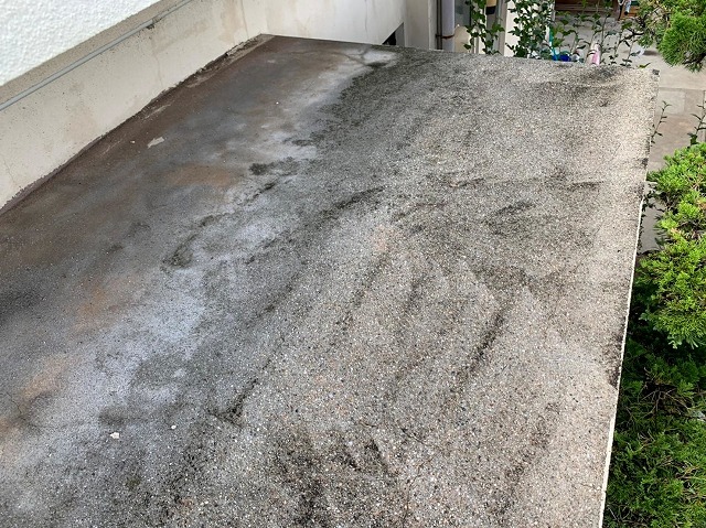 高圧洗浄後