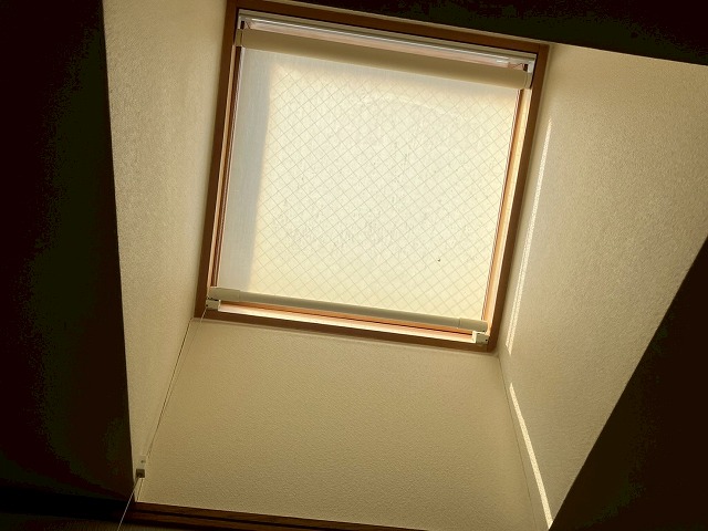 天窓の状態確認