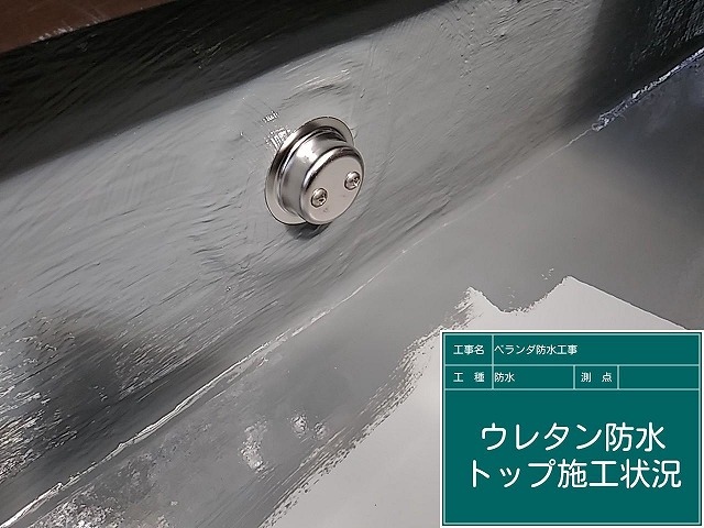トップコートの施工