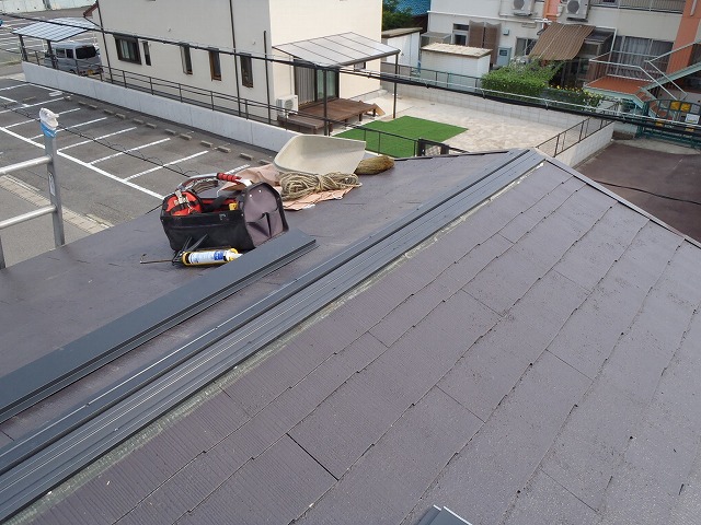 貫板の設置