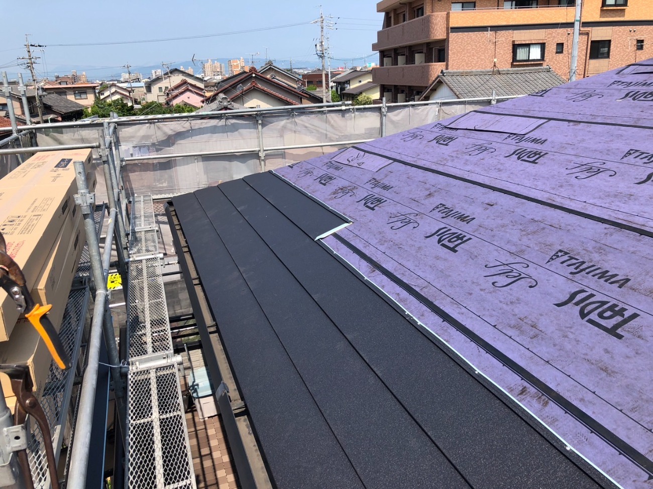 屋根材設置