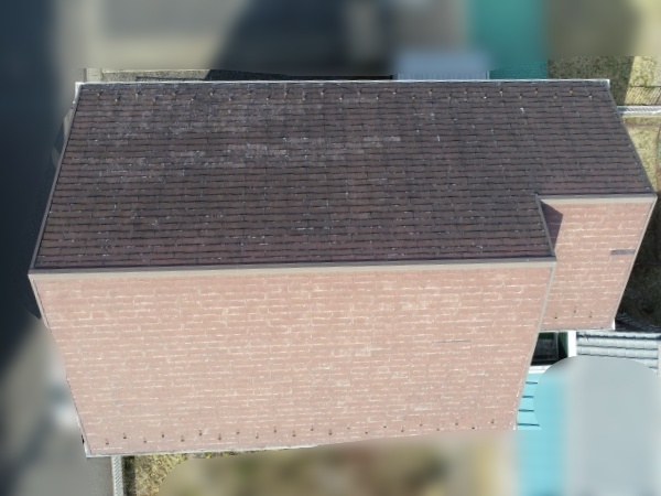 稲沢市でドローンを使った屋根点検　パミールの層間剥離を発見