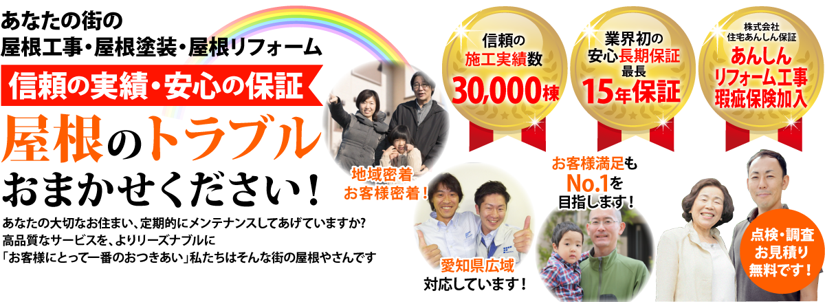 街の屋根やさん名古屋東店