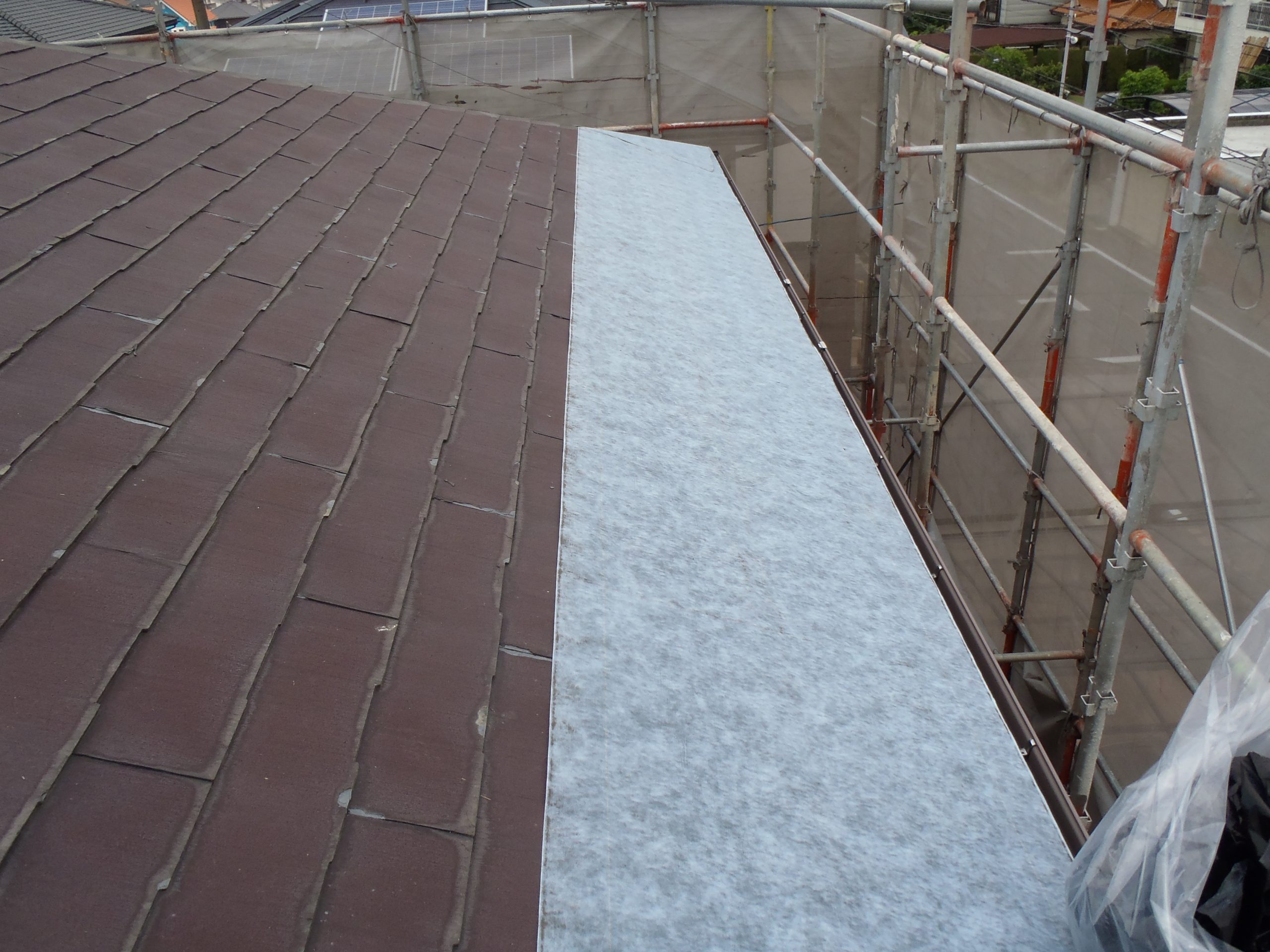 ルーフィング張り