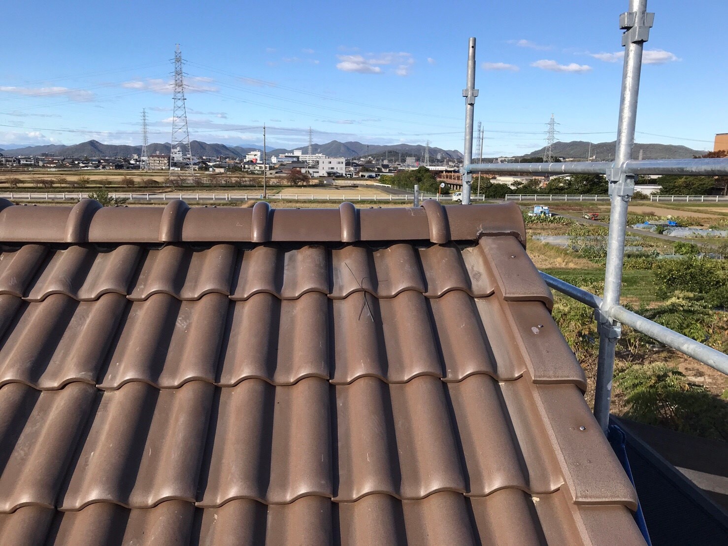 下地の補強と新しい防水処理