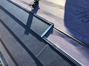 役物納まり施工中