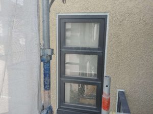 施工後の窓まわり