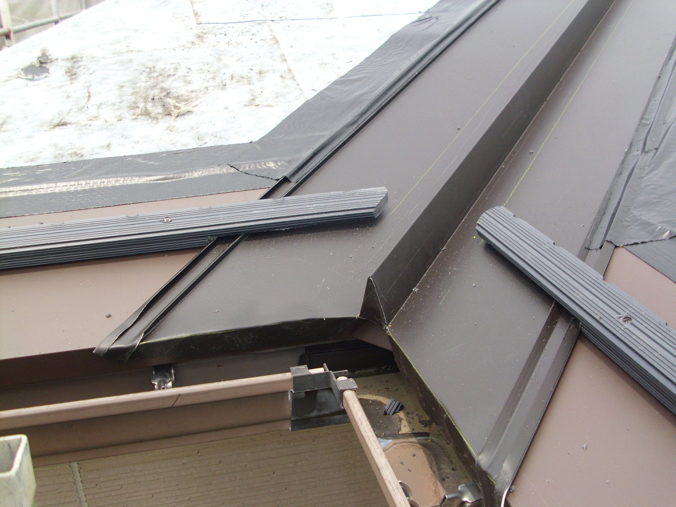 谷・軒先水切り